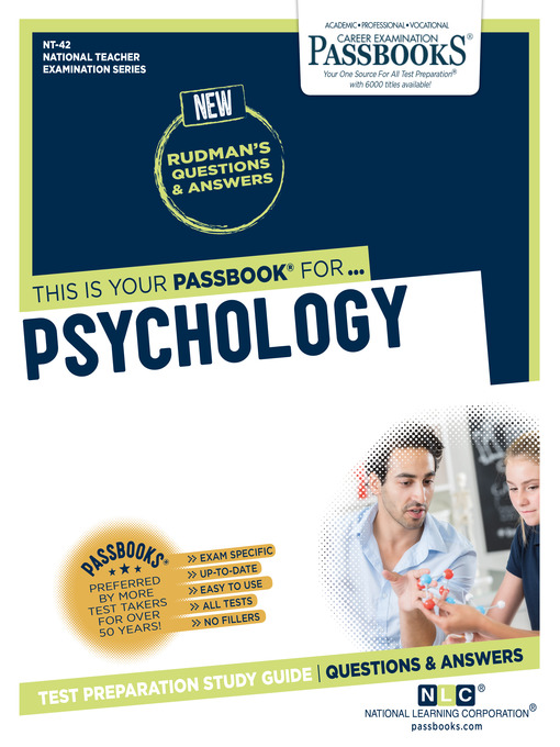Title details for PSYCHOLOGY by National Learning Corporation - Available